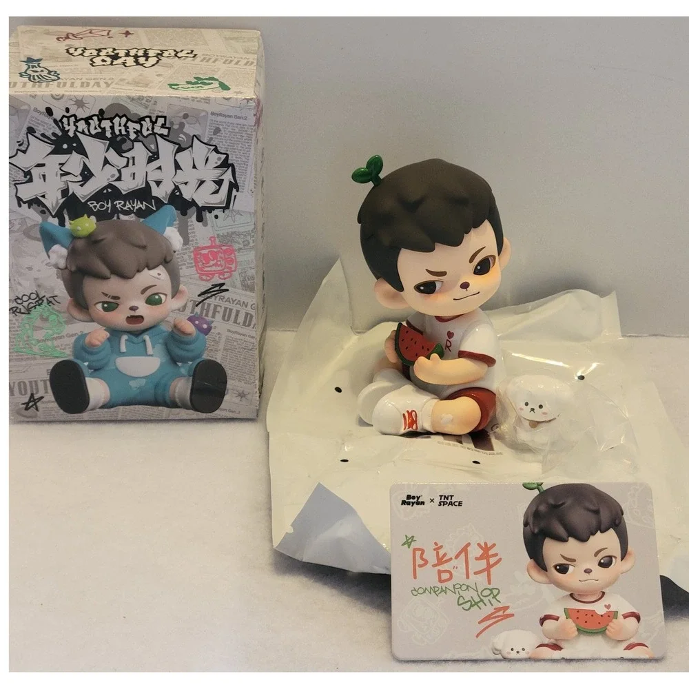 New TNT SPACE Boy Rayan Youthful Day Companionship Confirmed Figure Blind Box